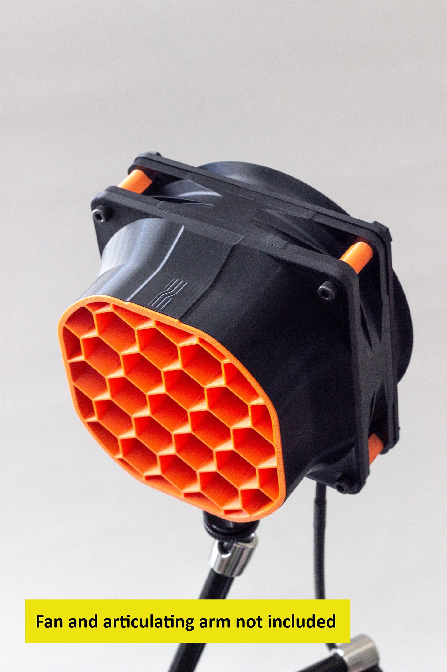 DIY Wind Simulator 120mm Fan Shroud and Extrusion Rig Mounting Kit (Compatible with Standard 1/4"-20 Camera Fixturing Accessories)