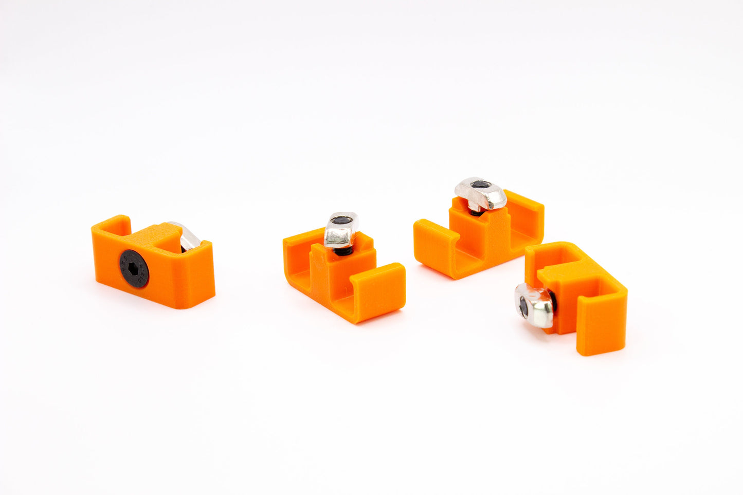 Bolt-on Cable Management Clips for Sim Racing Profile Rig (40 Series and 15 Series)